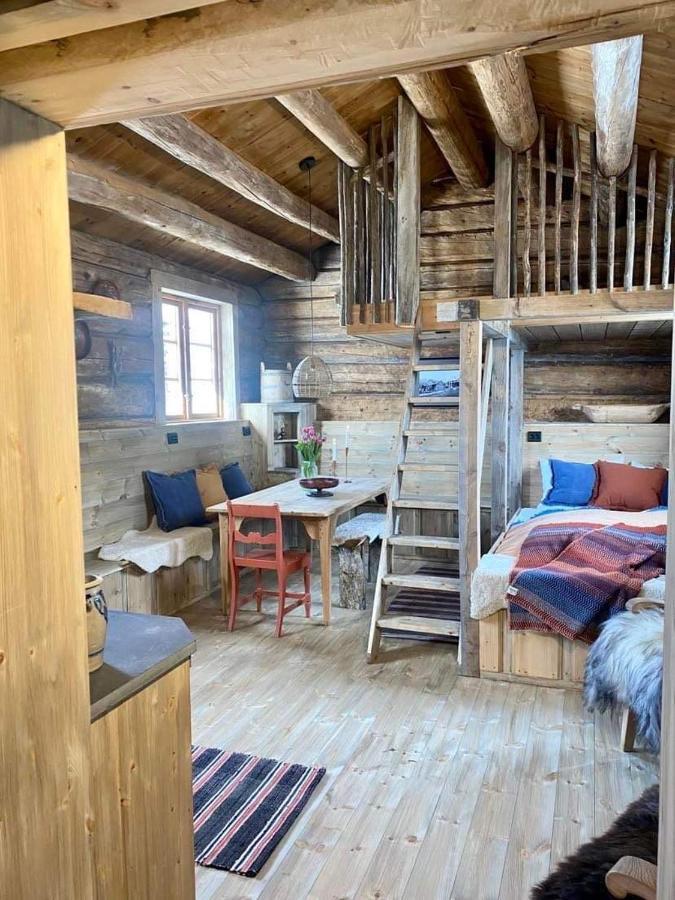 Sauefjoset - Idyllisk Gardstun Fra 1800-Tallet Skjåk Eksteriør billede