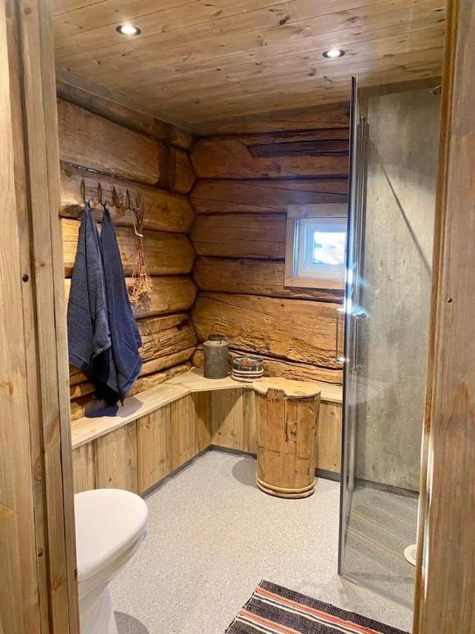 Sauefjoset - Idyllisk Gardstun Fra 1800-Tallet Skjåk Eksteriør billede